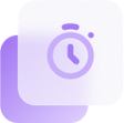 icon with clock