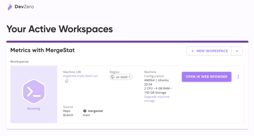 Mergestat workspace is ready